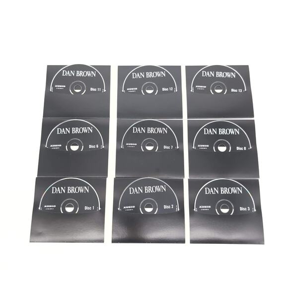 Deception Point AUDIO BOOK Novel by Dan Brown - 15 Compact Discs / CDs - GUC - Picture 13 of 15